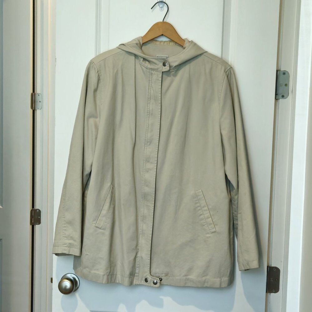 Lee Outerwear lightweight jacket, khaki, L, hooded